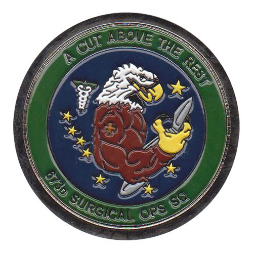 673 MSGS Custom Air Force Challenge Coin