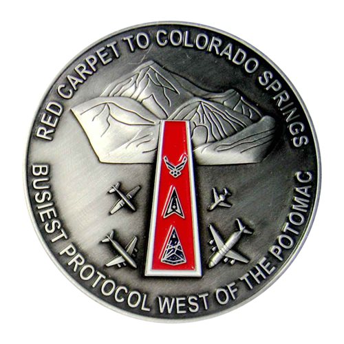 Space Base Delta 1 Protocol Operations Challenge Coin - View 2