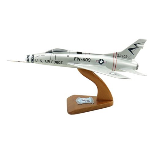 Design Your Own F-100 Super Sabre Wooden Airplane Model - View 3