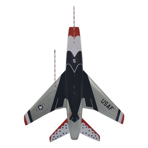 Design Your Own F-100 Super Sabre Wooden Airplane Model - View 9