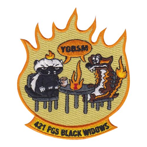 421 FGS Black Widows YFBSM Patch
