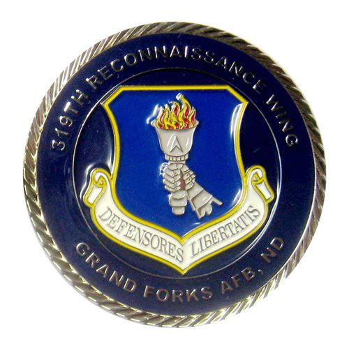 319 RW Command Challenge Coin - View 2