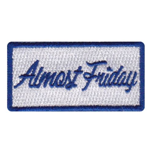 71 STUS Almost Friday Pencil Patch