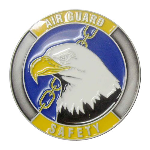 110 WG Air Guard Safety Challenge Coin