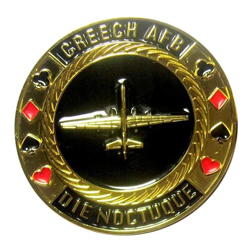 39 SQN RAF Die Noctuque Challenge Coin