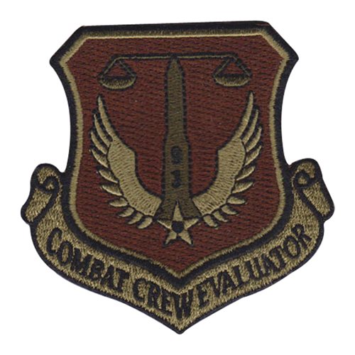 91 OG OGV Combat Crew Evaluator OCP Patch