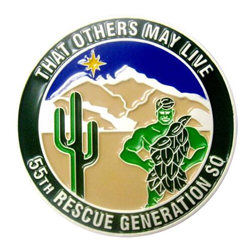 55 RGS That Others May Live Commander  Challenge Coin