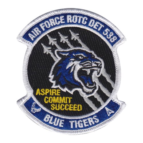 AFROTC Detachment 538 Blue Tigers Patch