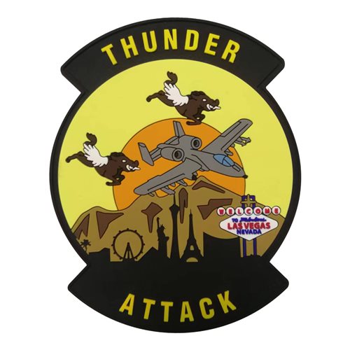 757 AMXS Thunder Attack PVC Patch