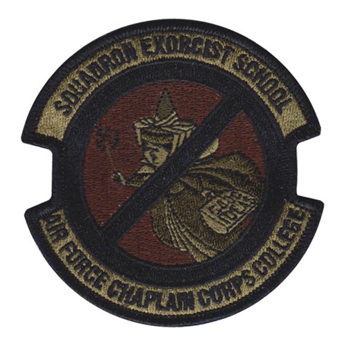 USAF Chaplain Corps College Squadron Exorcist School Morale OCP Patch