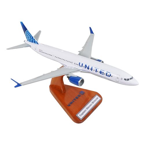 United Airlines Boeing 737 Max 10 Custom Aircraft Model - View 5
