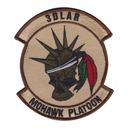 3 LAR BN Mohawk Platoon Patch