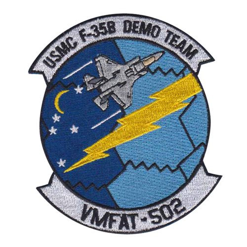 VMFAT-501 F-35B Demo Yellow Patch 