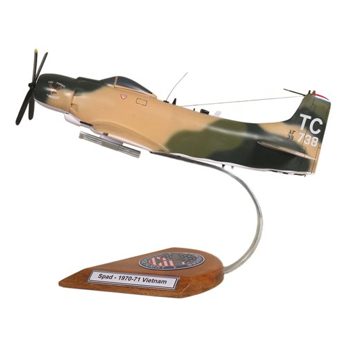 Design Your Own A-1H Skyraider Custom Aircraft Model - View 2