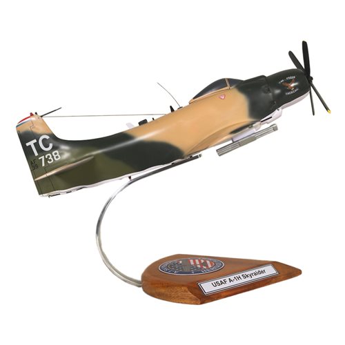 Design Your Own A-1H Skyraider Custom Aircraft Model - View 4