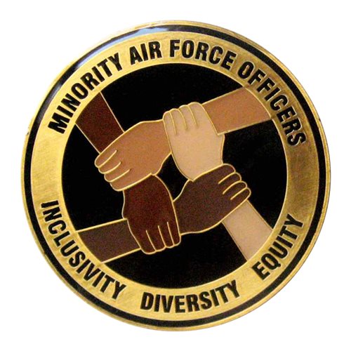 Minority Air Force Officers Kadena Air Base Challenge Coin