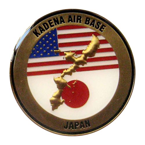 Minority Air Force Officers Kadena Air Base Challenge Coin - View 2