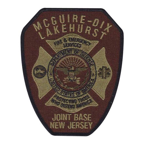 Joint Base McGuire-Dix-Lakehurst Fire Dept OCP Patch
