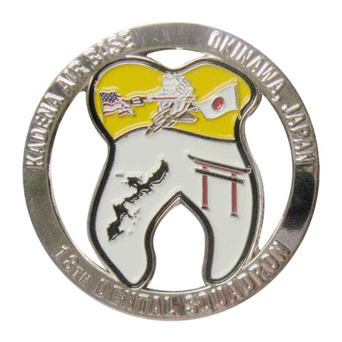 18 DS Laboratory Tooth Challenge Coin