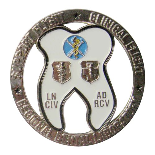 18 DS Laboratory Tooth Challenge Coin - View 2