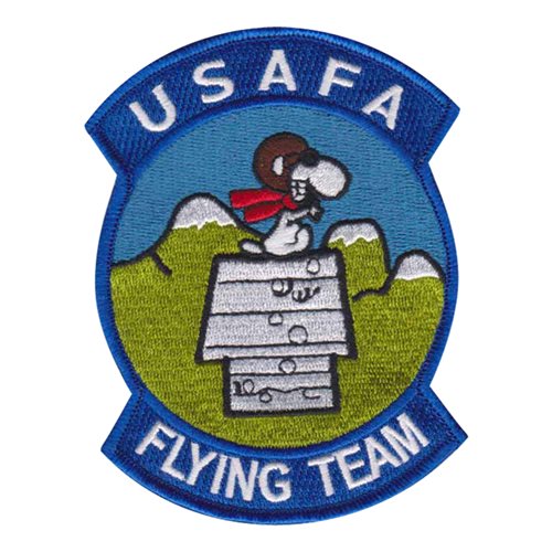 USAFA Flying Team Patch 4.5 Inch 
