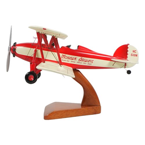 Mohawk Airways WACO CSO Custom Aircraft Model - View 2
