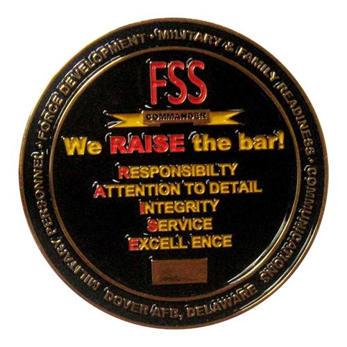 512 FSS Commander Challenge Coin - View 2