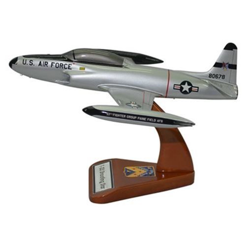 Design Your Own Lockheed T-33 Shooting Star Custom Airplane Model - View 2