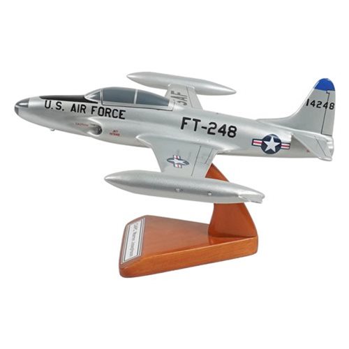 Design Your Own Lockheed T-33 Shooting Star Custom Airplane Model - View 3