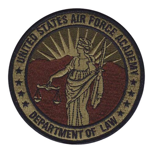 USAFA Department of Law OCP 4 Inch Patch