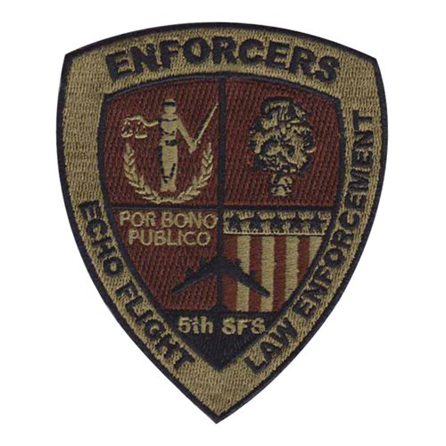 5 SFS Echo Flight Law Enforcement OCP Patch