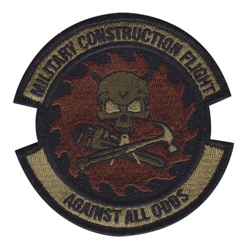 435 CTS Military Construction Flight OCP Patch