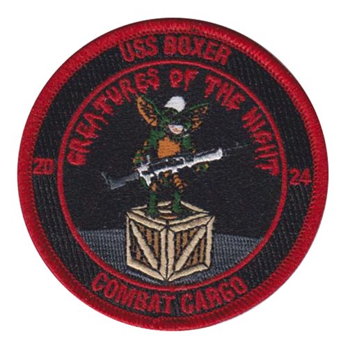 USS Boxer Combat Cargo Creatures of the Night Patch