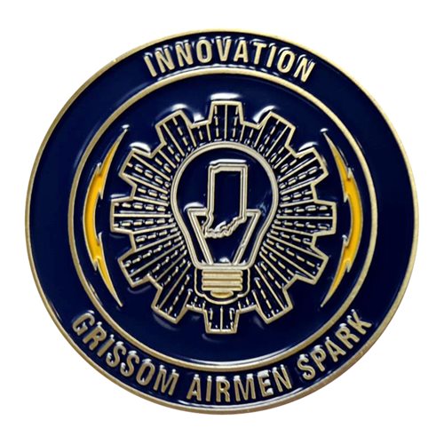 434 ARW Grissom Airmen Spark Challenge Coin