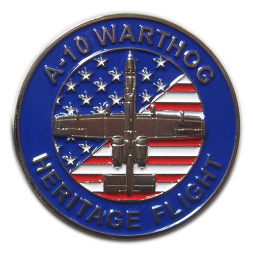 A-10 East Demo Team Custom Air Force Heritage Challenge Coin - View 2