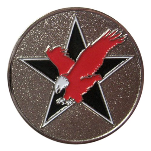 53 TEG DET 3 Red Eagles Coin  - View 2