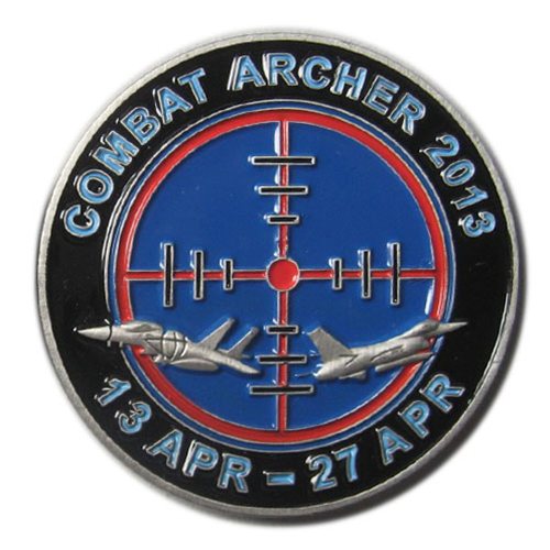 Combat Archer 2013 Coin Custom Air Force Challenge Coin - View 2