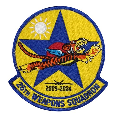 26 WPS 15th Year Anniversary Patch