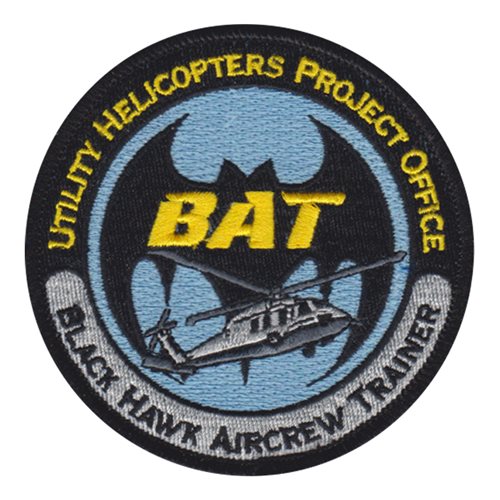  US Army's Black Aircrew Trainers Branch Patch