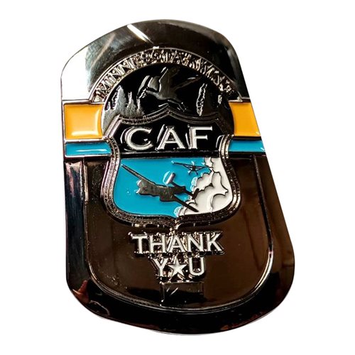 CAF Minnesota Wing Thank You Challenge Coin - View 2