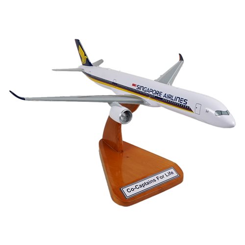 Singapore Airlines Airbus 350-100 Custom Aircraft Model - View 5