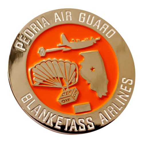 169 AS Blanketass Airlines Challenge Coin - View 2