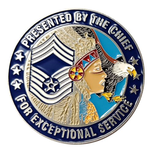 USAF AFMAO Guardsman Command Chief Challenge Coin