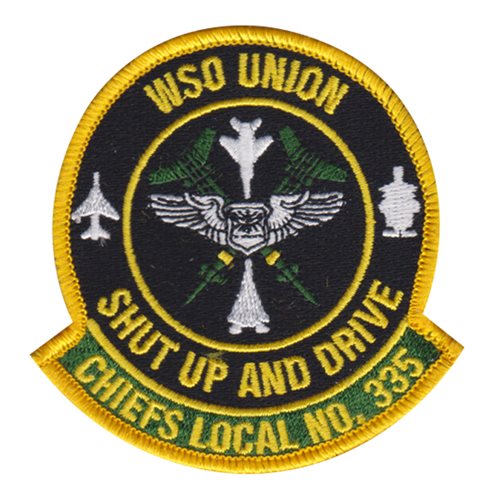 335 FS WSO Union Patch