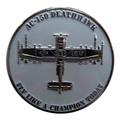 USAFA Flying Team Coin - View 2