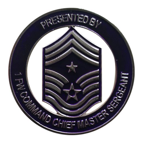 1 FW Command Chief Coin
