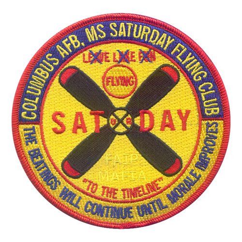 Columbus Saturday Fly Patch 