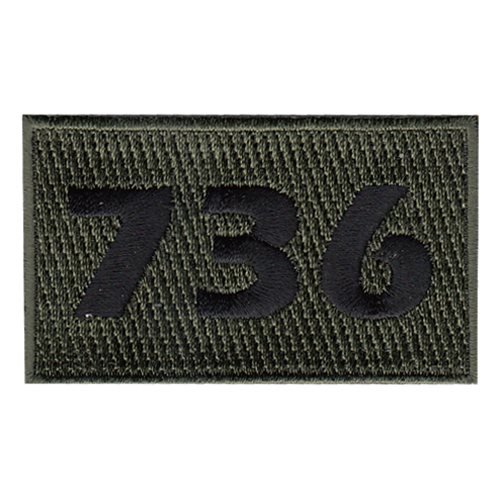 736 SFS Olive Drab Pencil Patch 