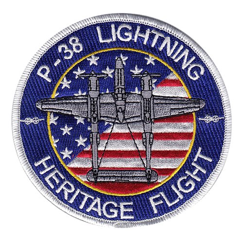 P-38 Lightning Heritage Flight Patch 