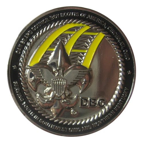 BSA Dan Beard 2013 Custom Air Force Challenge Coin - View 2